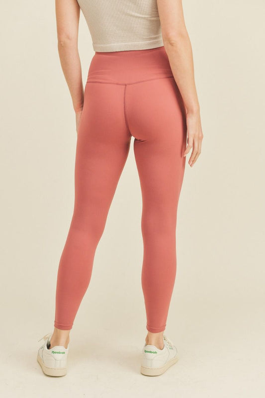 V Criss-Cross High Waisted Leggings Kimberly C