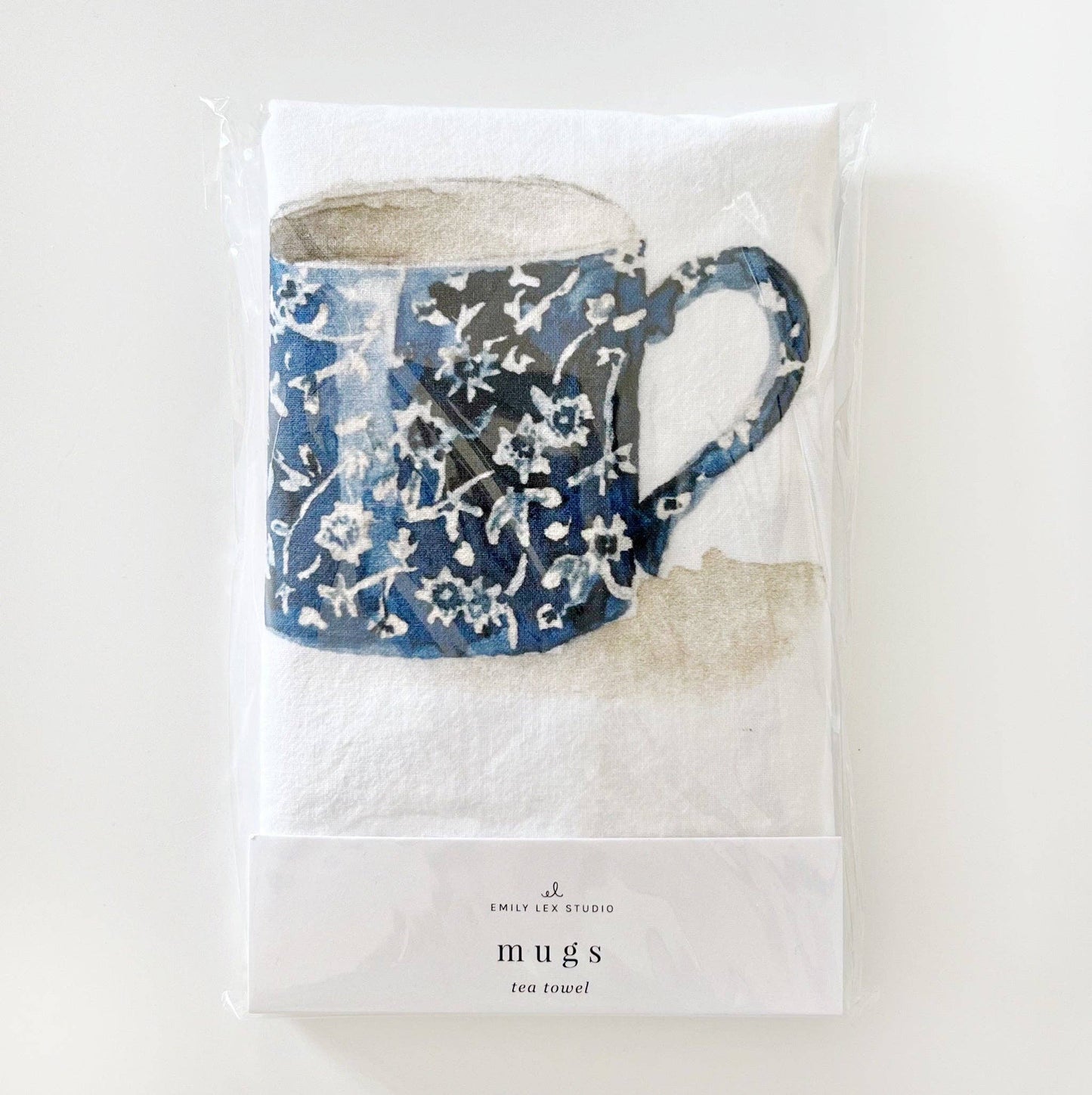 Tea towel - mugs emily lex studio