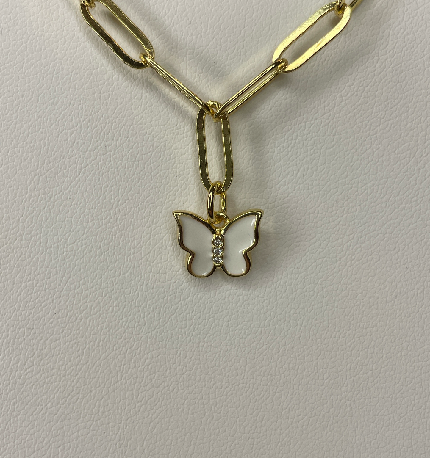 Small Enamel Butterfly Charm Origami Owl