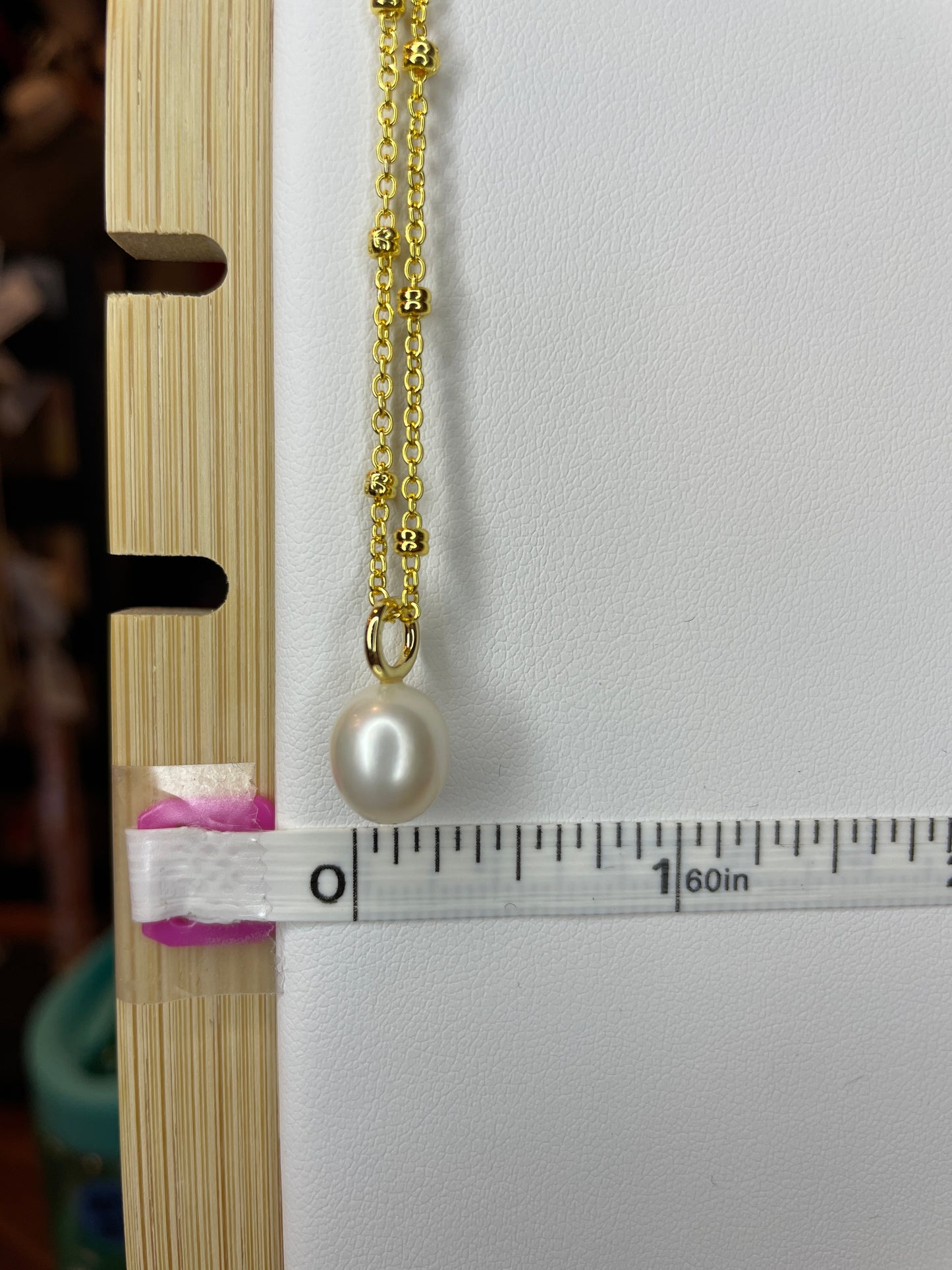 Medium Pearl Drop Charm