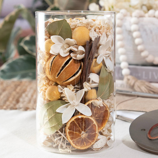 Lemon Zest & Thyme Potpourri Jar Andaluca