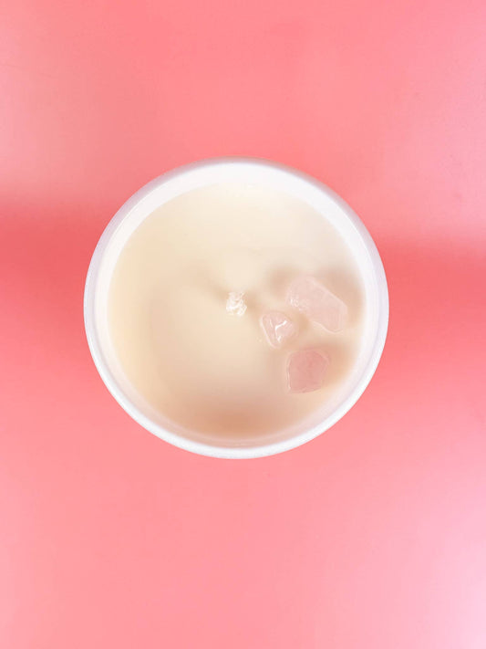 October We Wear Pink- Breast Cancer Soy Candle Unplug Soy Candles