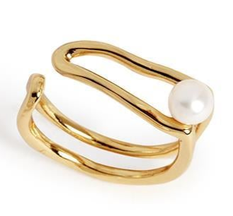 Gold Stack Gold Plated Rings Two's Company