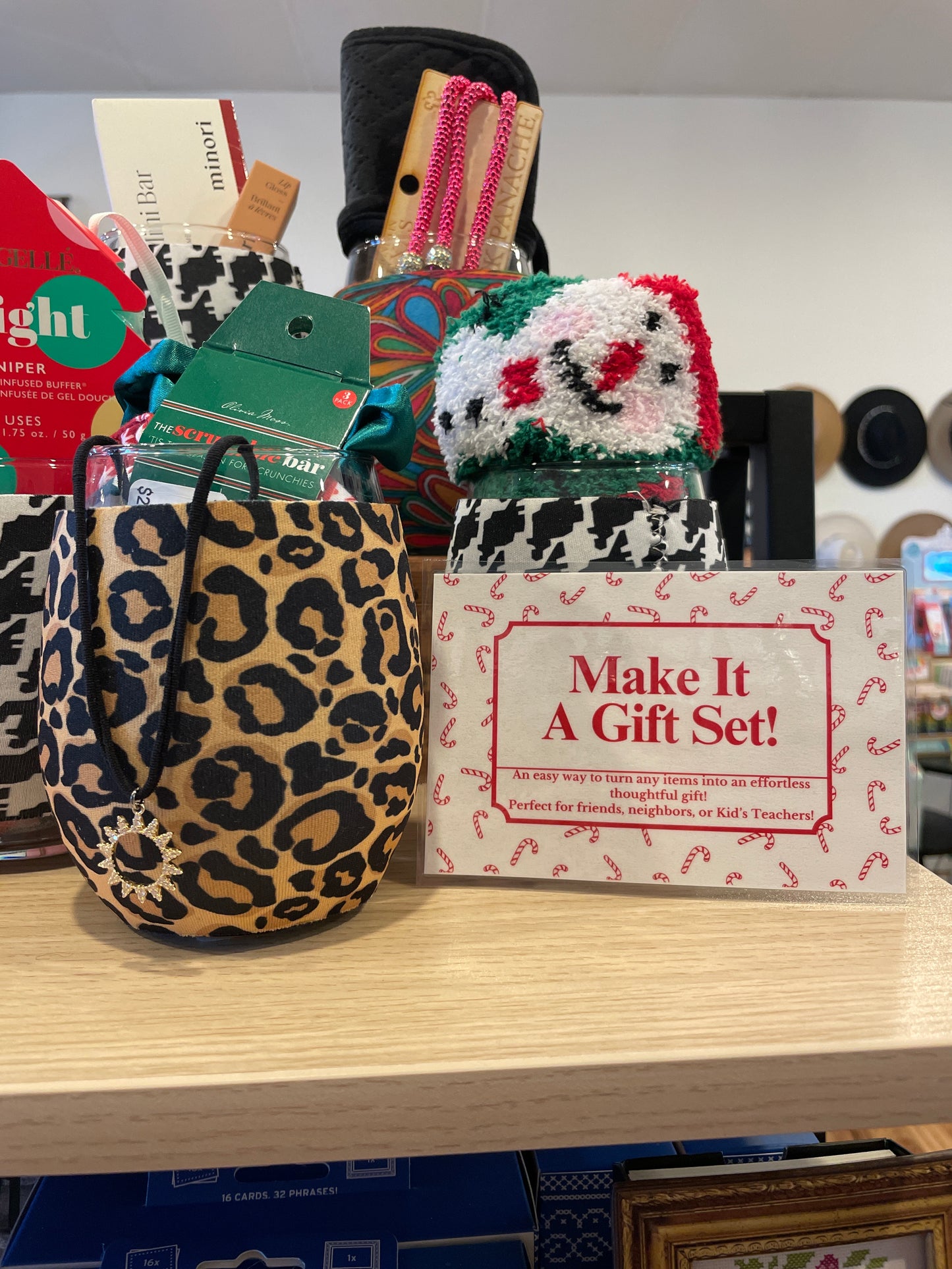 Stemless Wine Glass with Neoprene Glass Huggie Wine-A-Rita