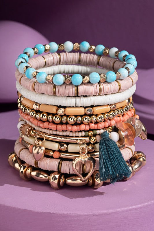 Mixed Bead Bracelet Set URBANISTA