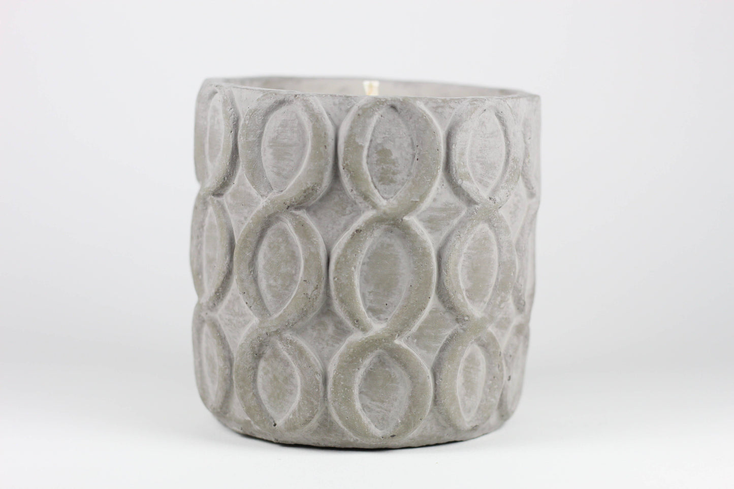 Gray Stone Decorative Soy Candle Unplug Soy Candles