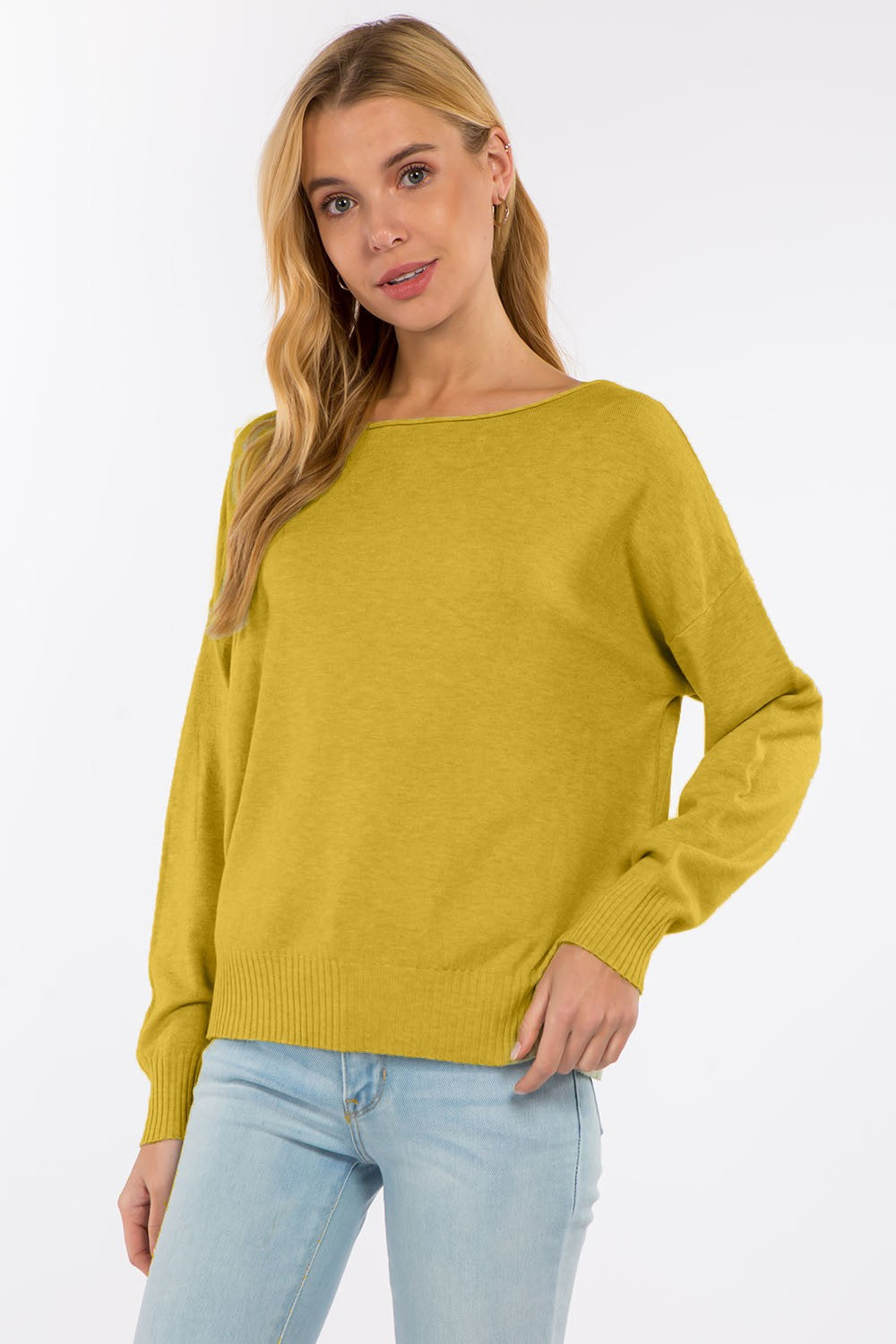 Boat Neck Pullover Sweater Dreamers by Debut