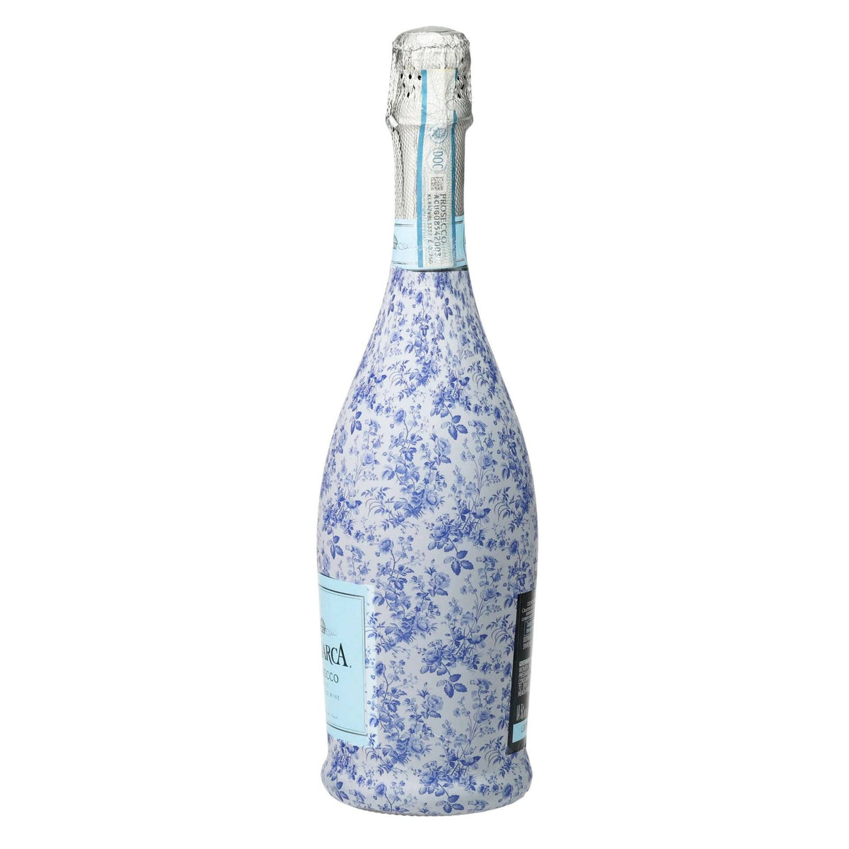 Beau Bottles Grandmillennial Blue Floral - Prosecco Collection