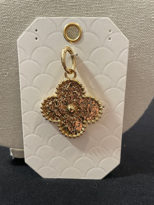 Textured Clover Pendant
