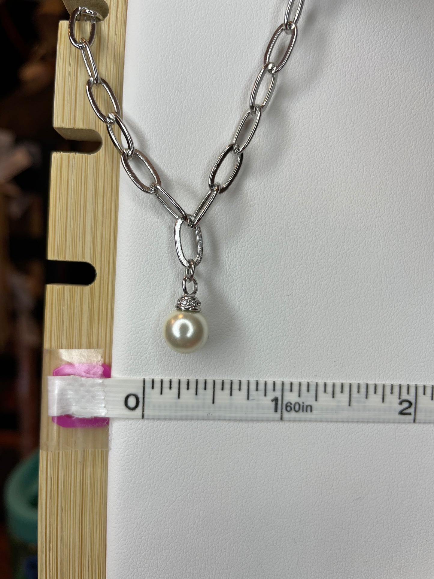 Medium Pearl Drop Charm