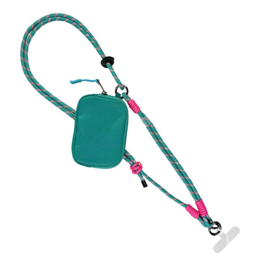 Active Crossbody w/RFID Pouch Twin Rope