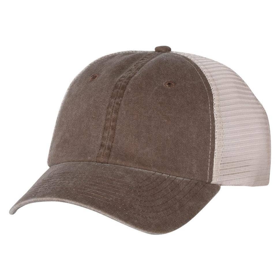 Wildflowers on Soft SP510 Sportsman Pigment-Dyed Trucker