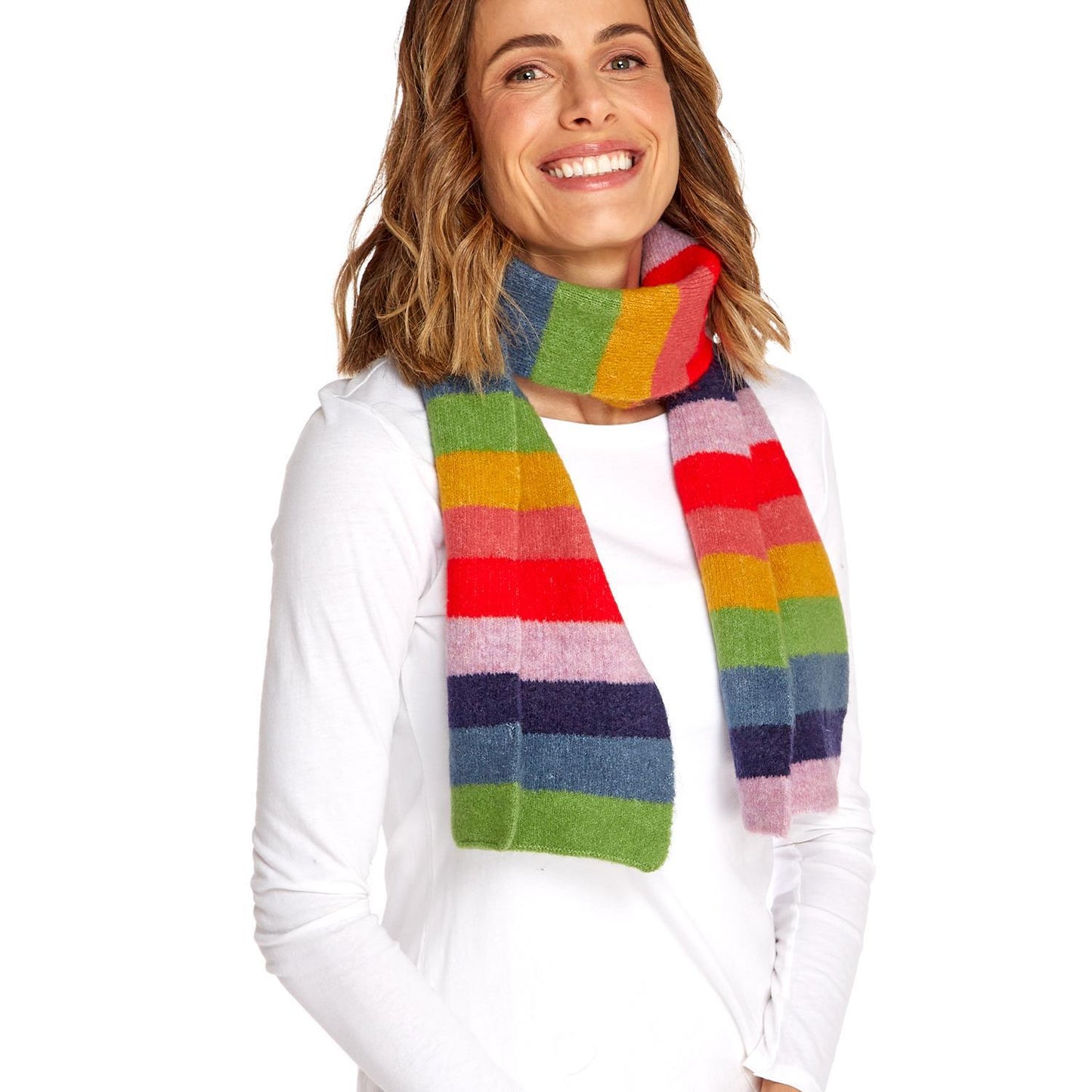 Softer than Cashmere Slim Width Scarf Sassafras Clothing Co.