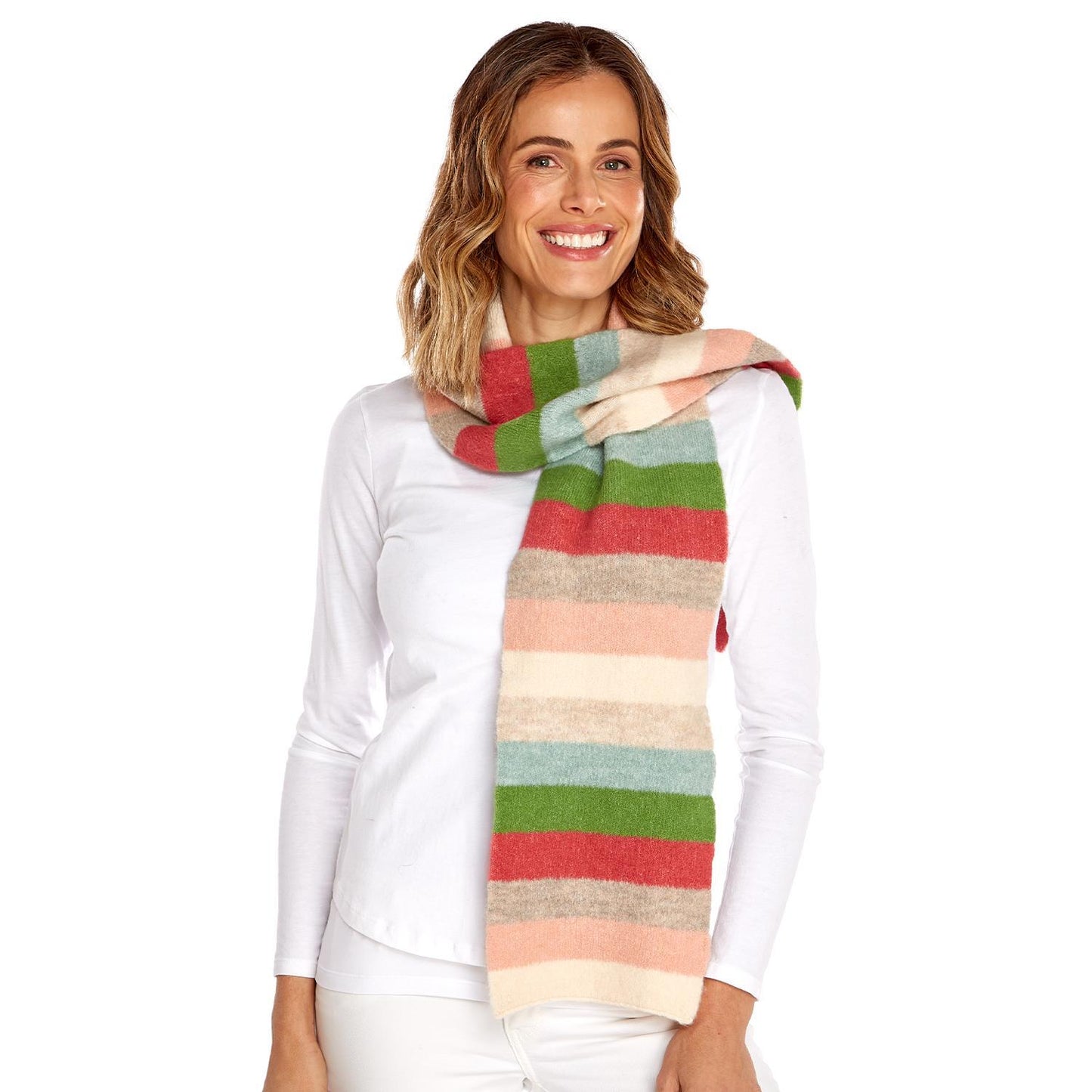 Softer than Cashmere Slim Width Scarf Sassafras Clothing Co.