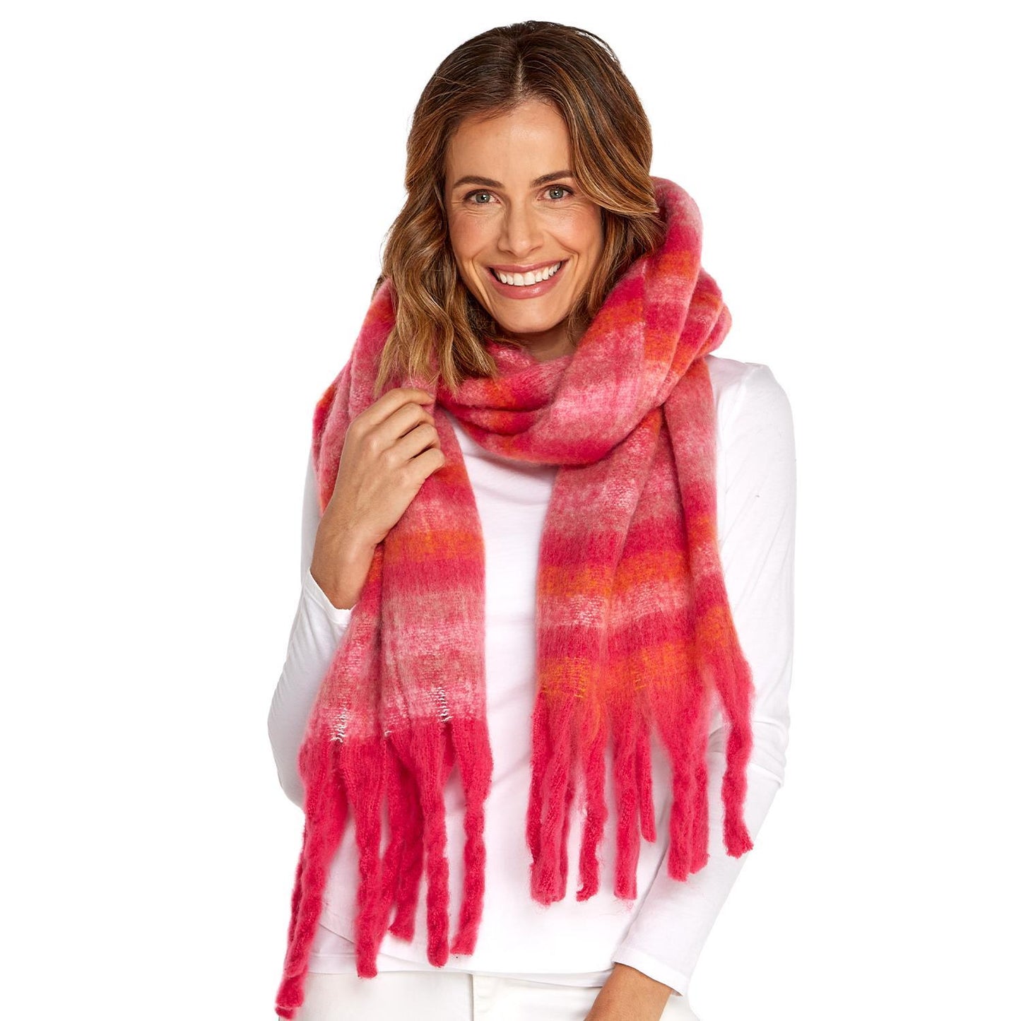 Candy Stripe Scarf Two's Company