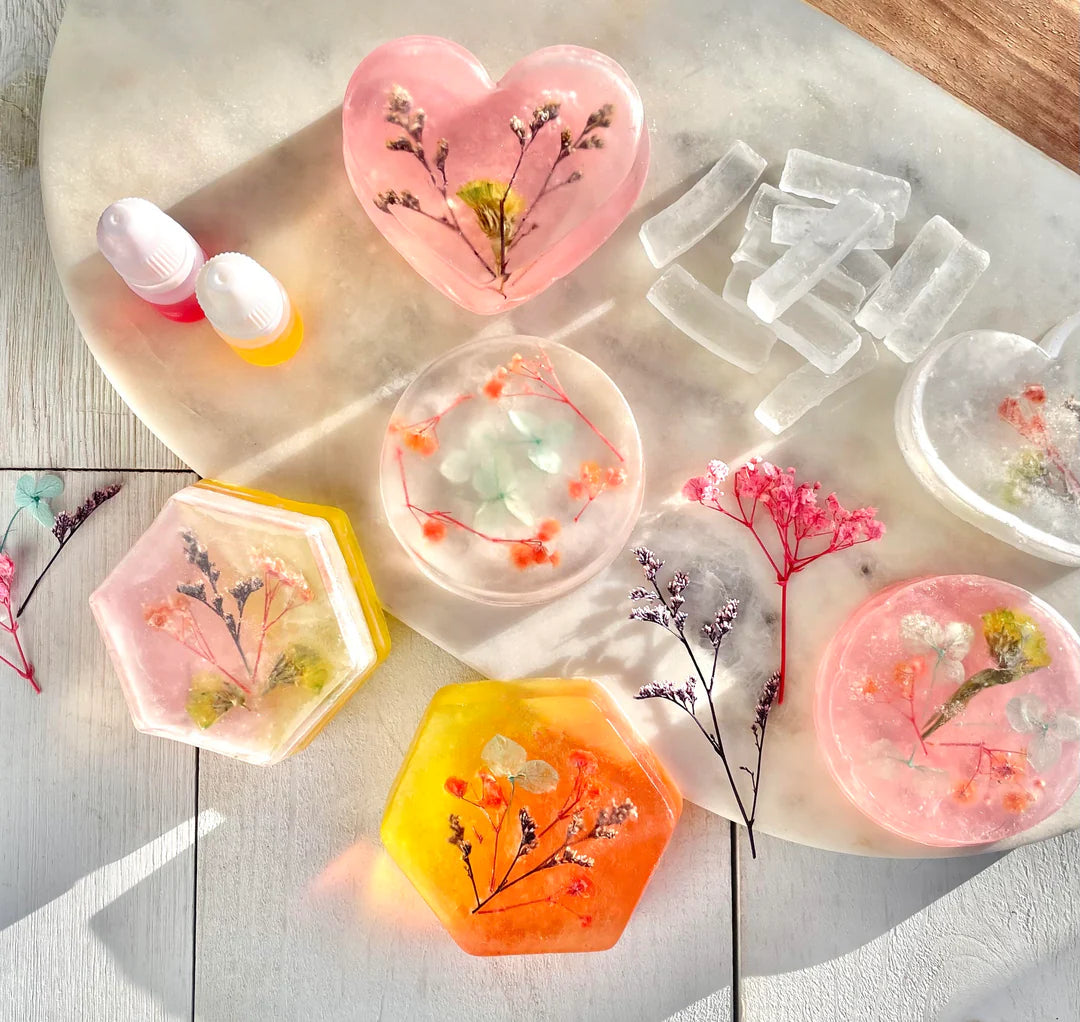 Flower Power Soap Craft Kit Wish*Craft