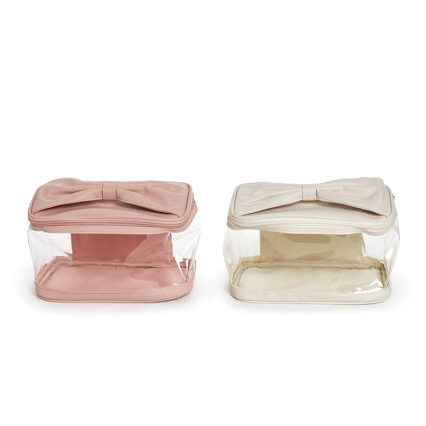See Through Toiletry Carry Case Two's Company