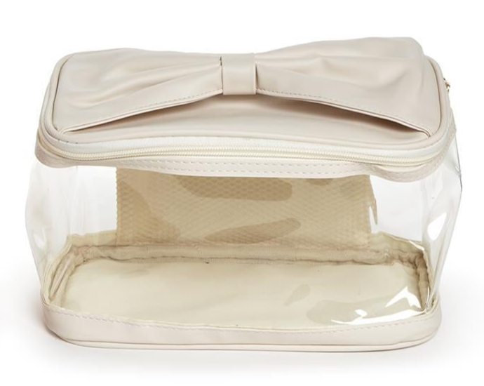 See Through Toiletry Carry Case Two's Company