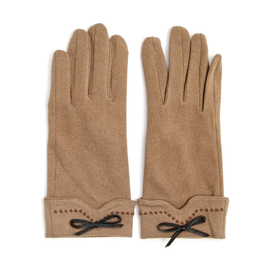 Cuff and Bow Gloves