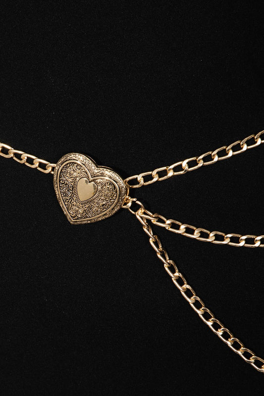 Heart Multi Chain Belt