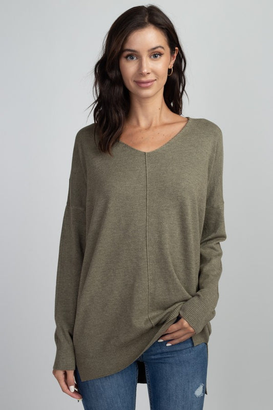 V-Neck Tunic Sweater Dreamers by Debut
