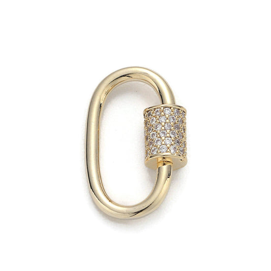 1pc Carabiner Screw Clasp