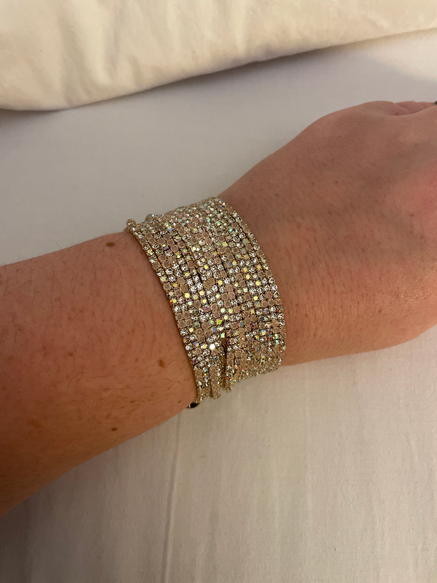 Rhinestone Stretch Bracelet Set