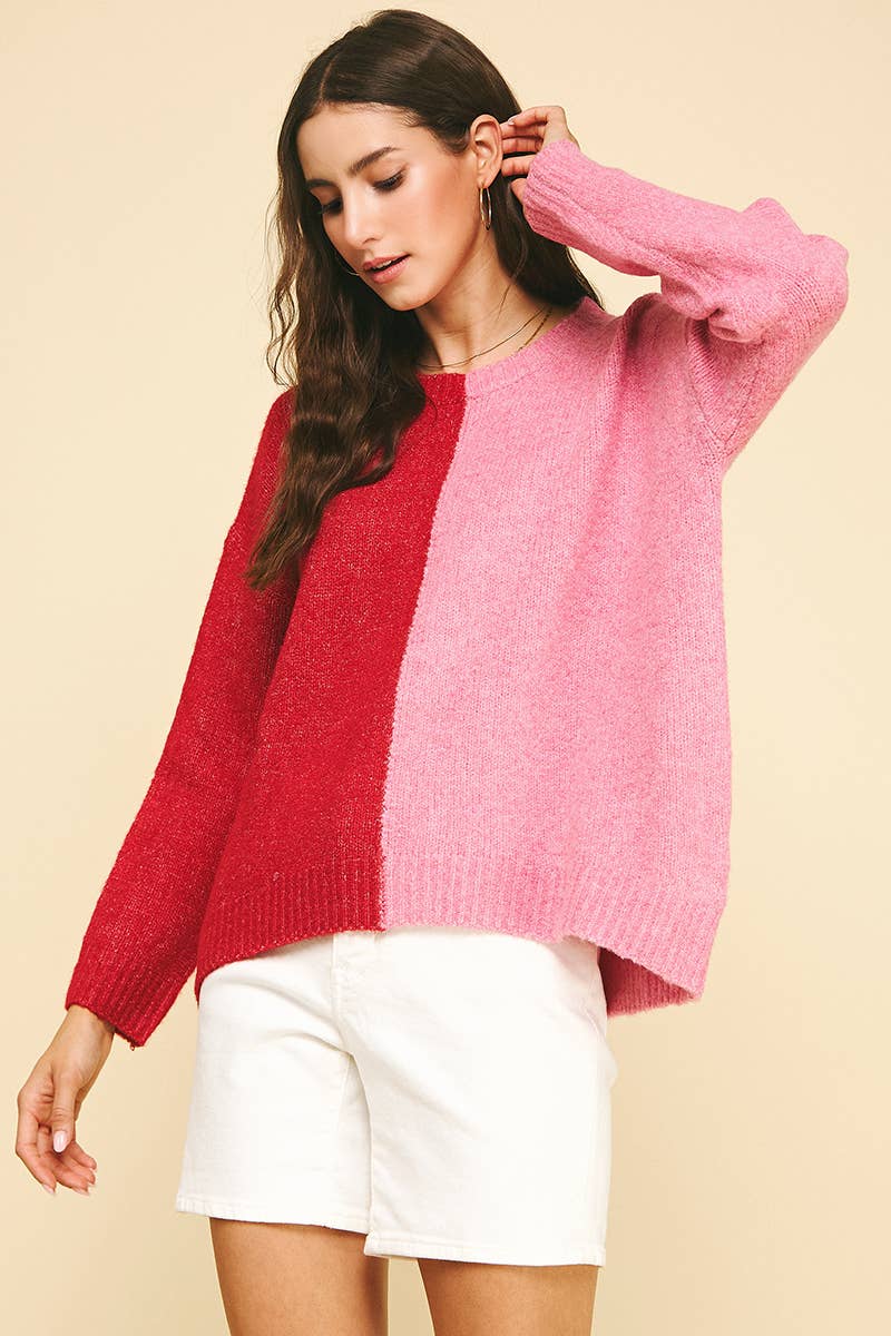 COLORBLOCK SWEATER