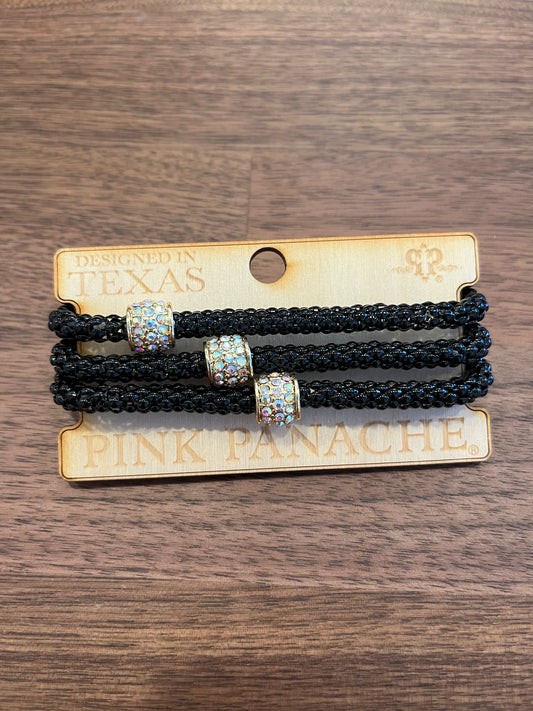 Pink Panache Woven Bracelet Set of 3 Pink Panache