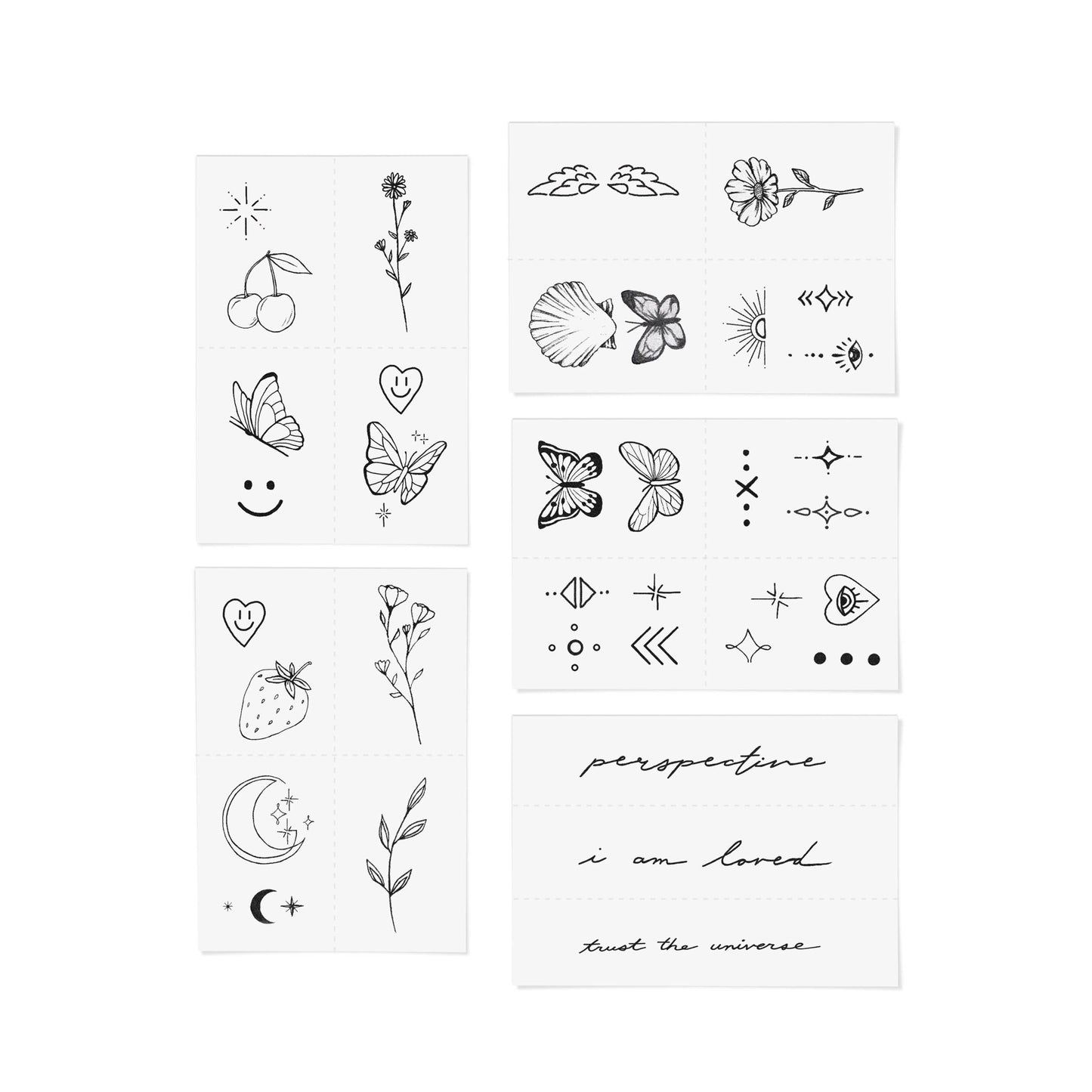 Founders Favorites Temporary Tattoo Pack INKED by Dani