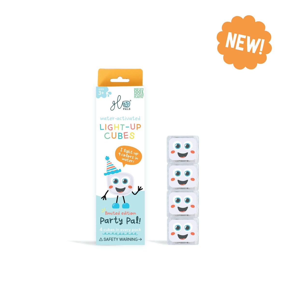 Glo Pals Party Pal Light-Up Cubes Glo Pals
