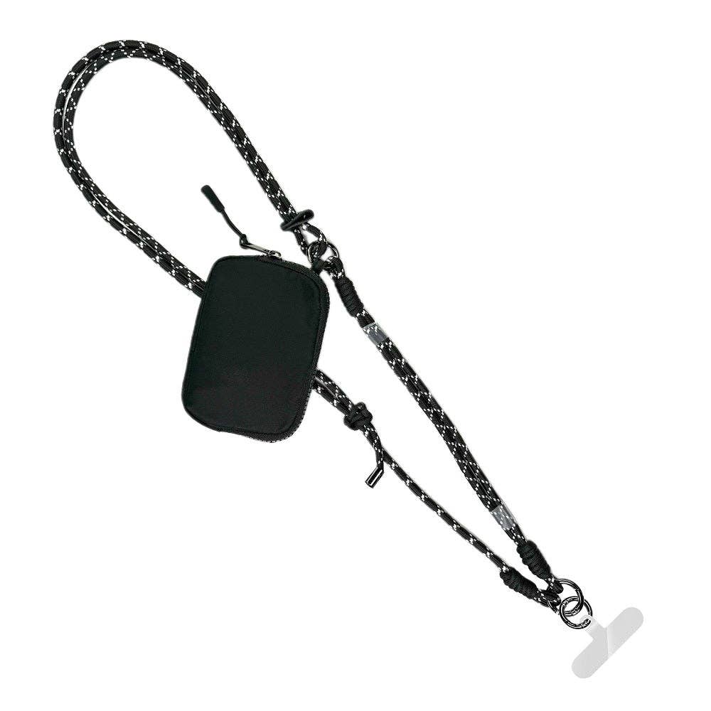 Active Crossbody w/RFID Pouch Twin Rope