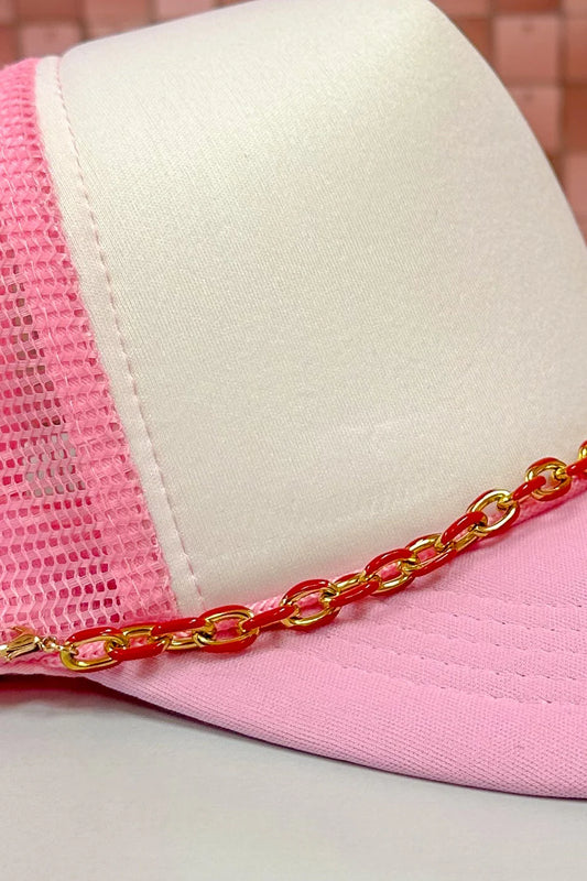 Trucker Hat Chain Hotline