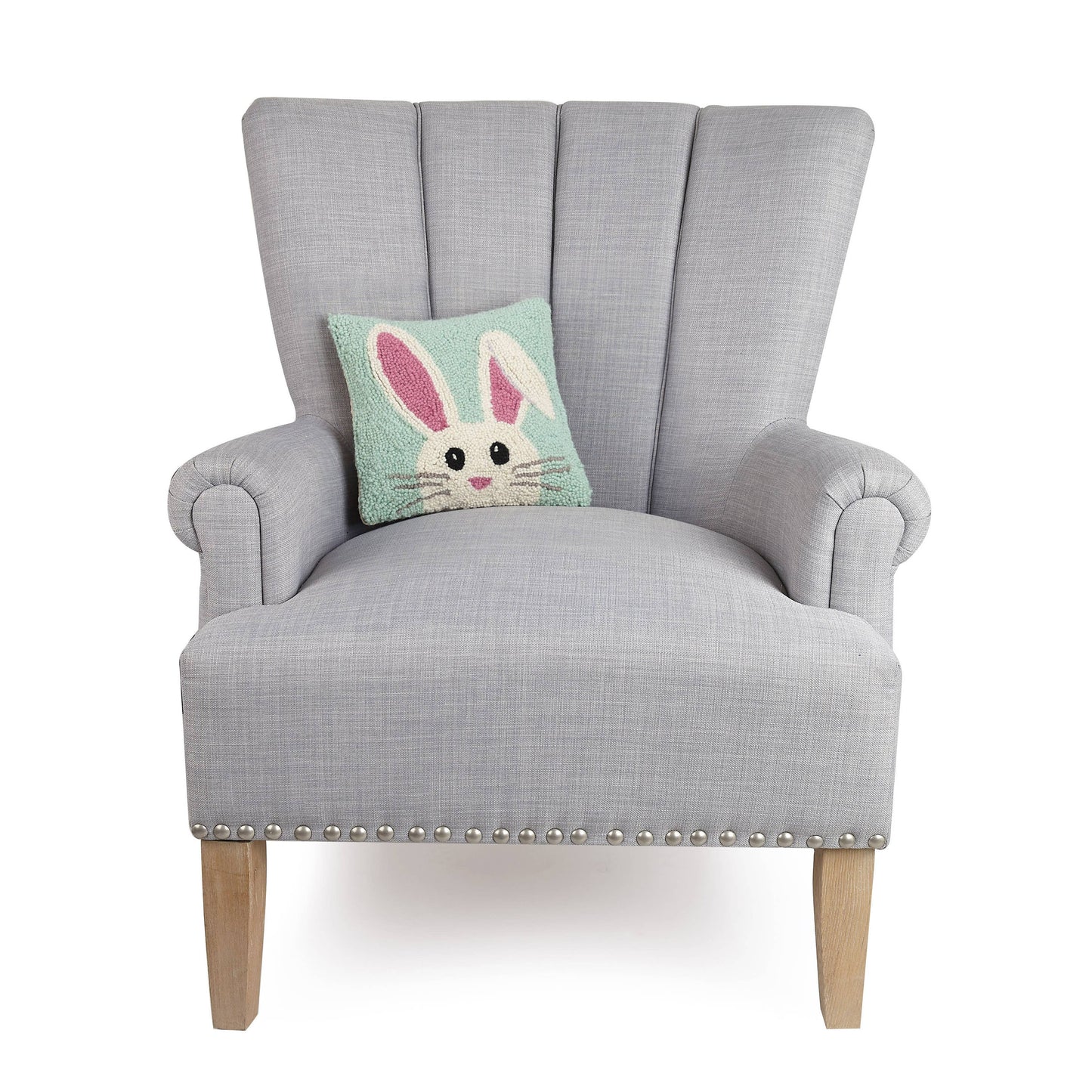 Hello Easter Bunny Hook Pillow Peking Handicraft