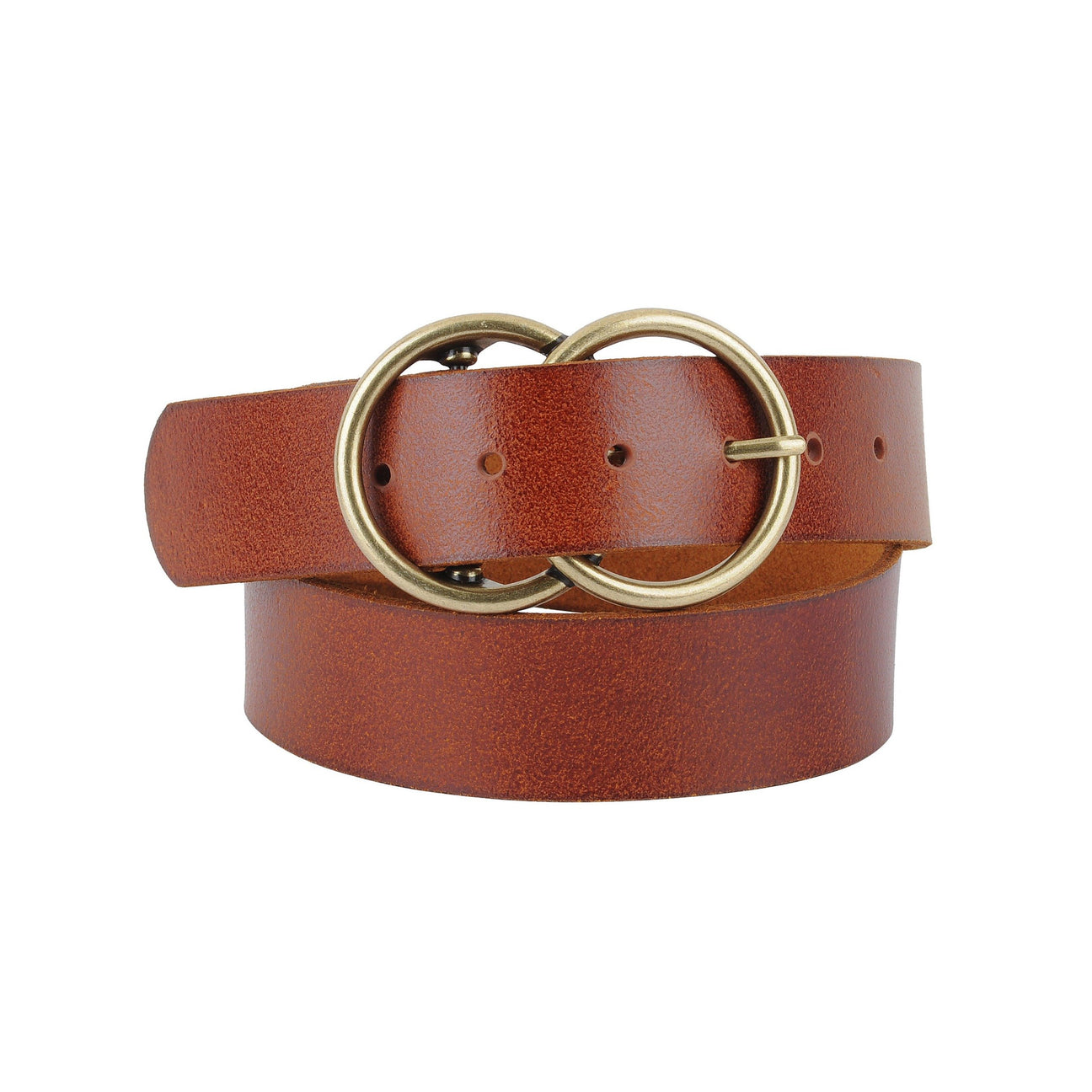 Wide Double Circle Buckle Belt Most Wanted USA