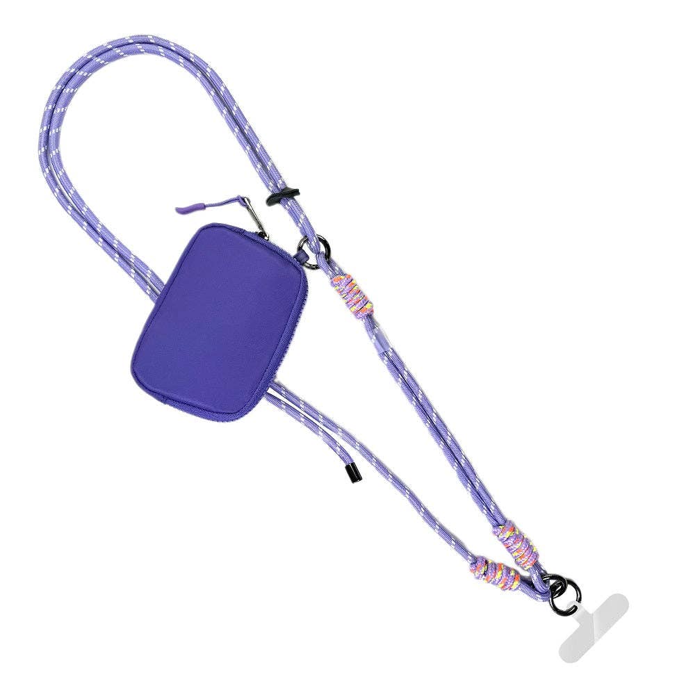 Active Crossbody w/RFID Pouch Twin Rope