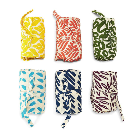 To Market We Go Reusable Market Bag Two's Company