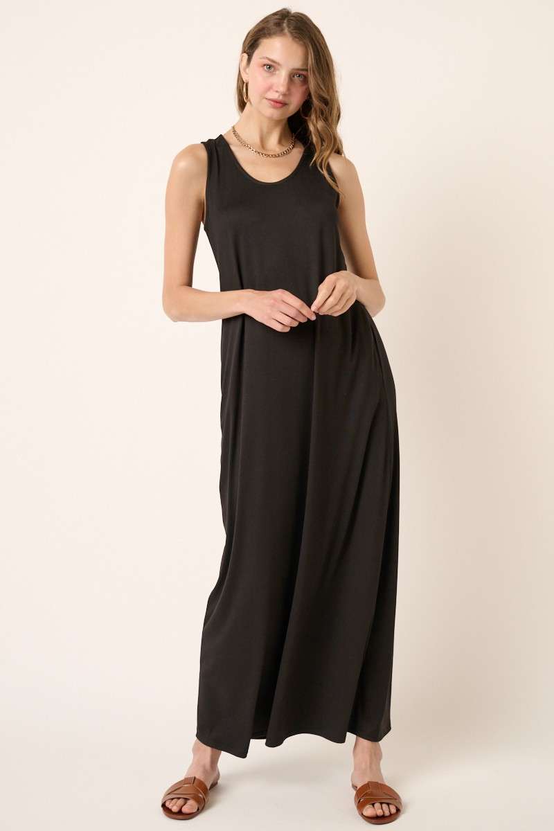 DTY Scoop Neck Tank Maxi Dress