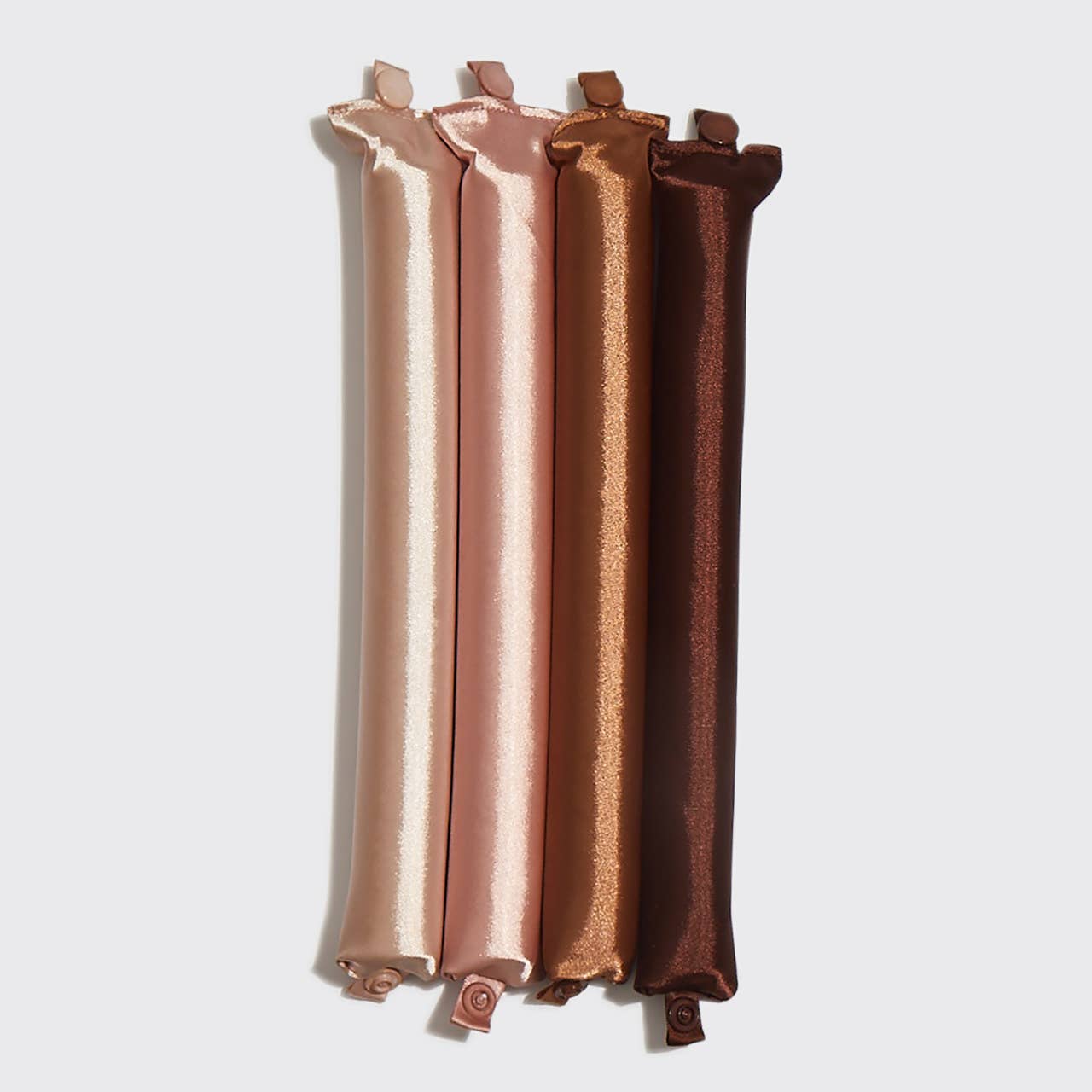 Satin Jumbo Flexi Rods 4 PCs- Rosewood KITSCH