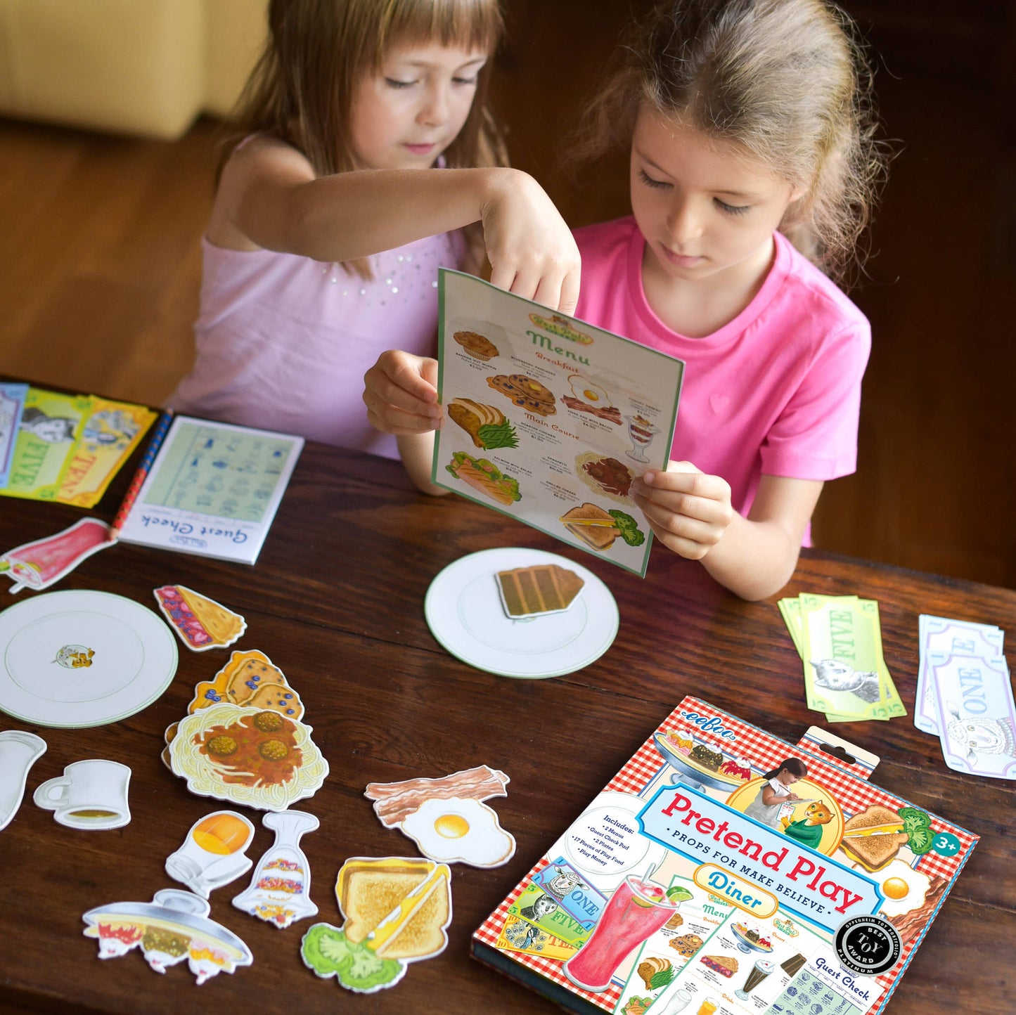 Best Pals' Diner Pretend Play eeBoo