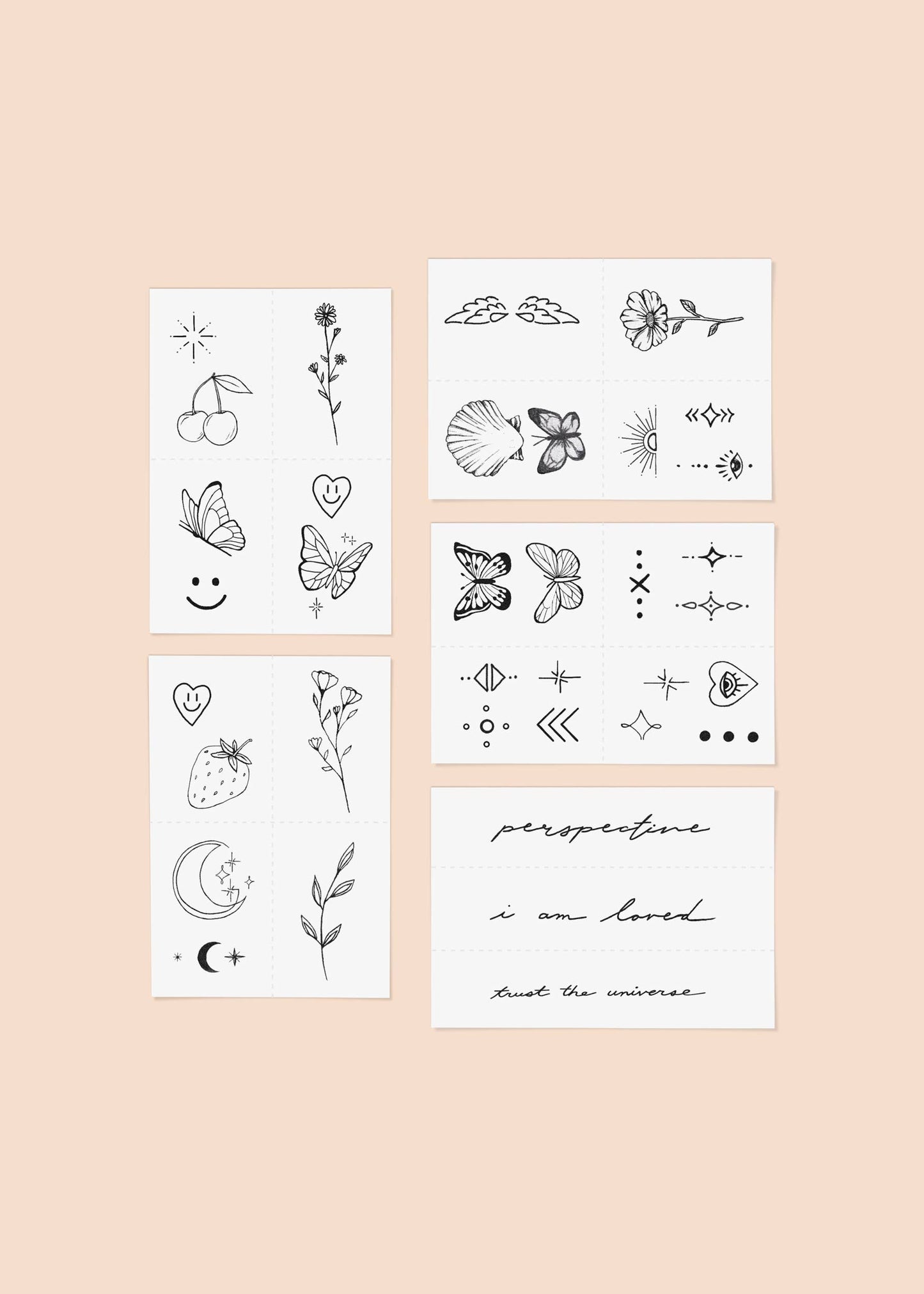 Founders Favorites Temporary Tattoo Pack INKED by Dani