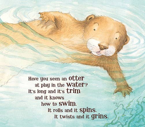 Otter Out of Water, a rhyming picture book Sleeping Bear Press