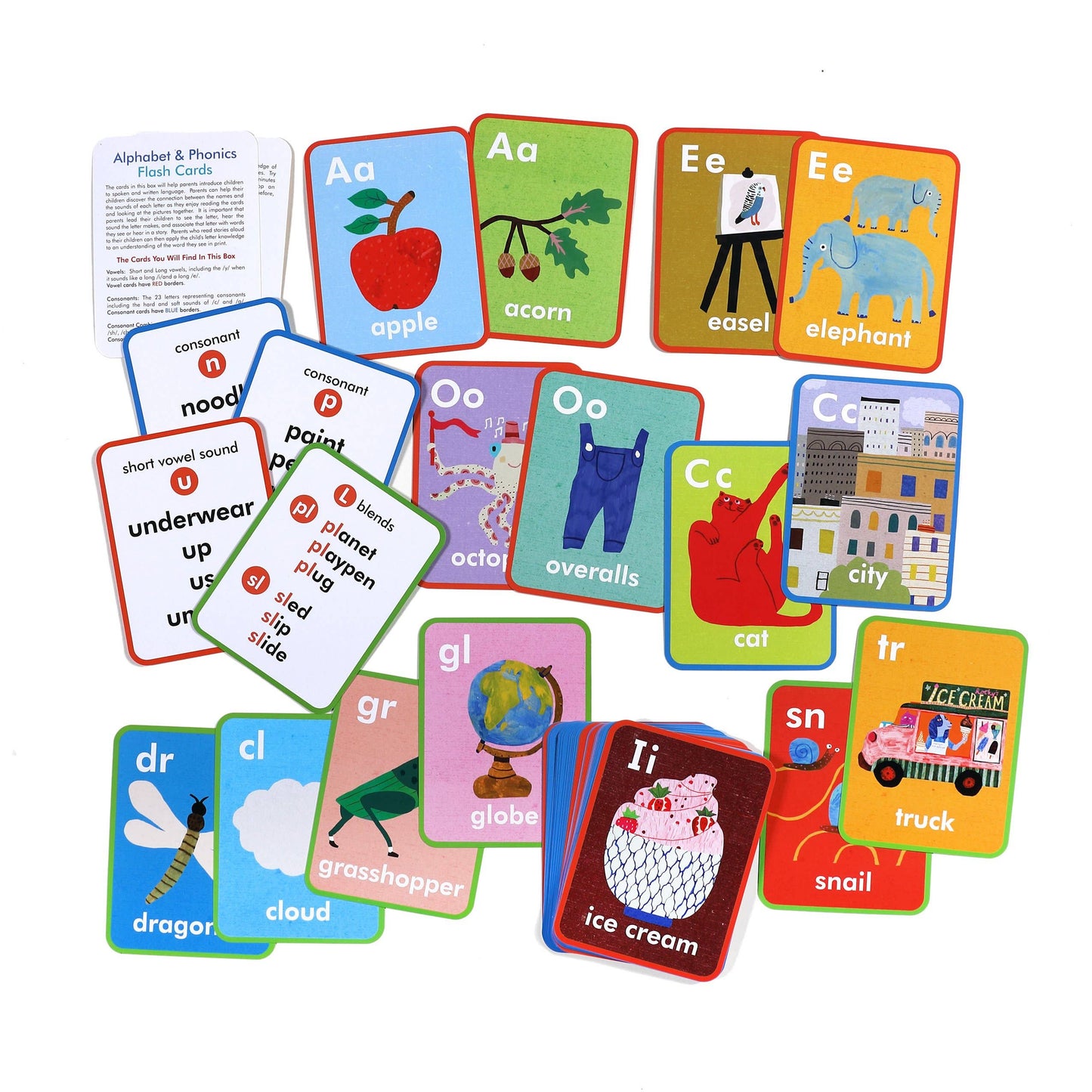 Alphabet and Phonics Flash Cards eeBoo