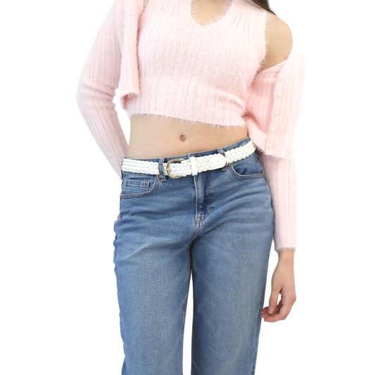 Classic Braided Leather Belt Most Wanted USA