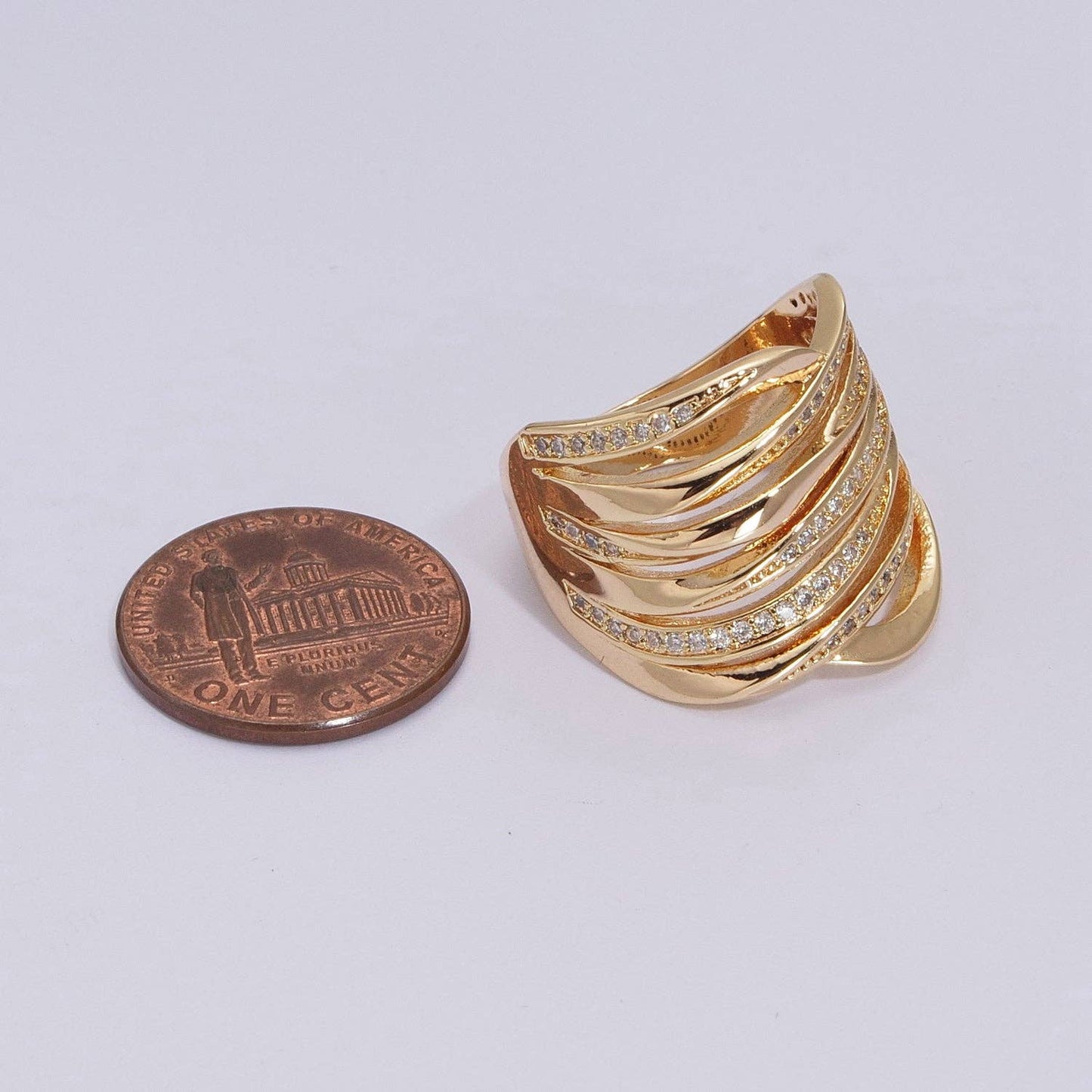 Gold Statement Ring