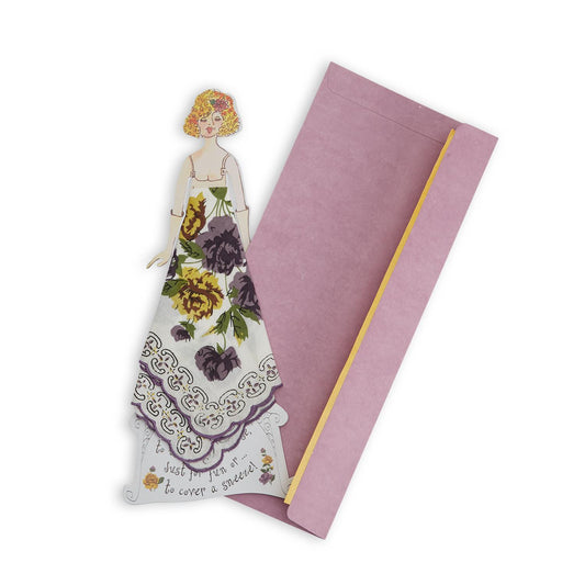 Handkerchief Greetings Card with Envelope