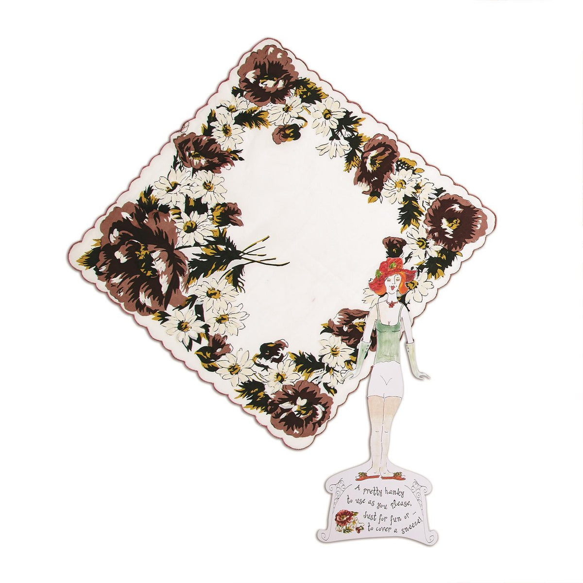 Handkerchief Greetings Card with Envelope