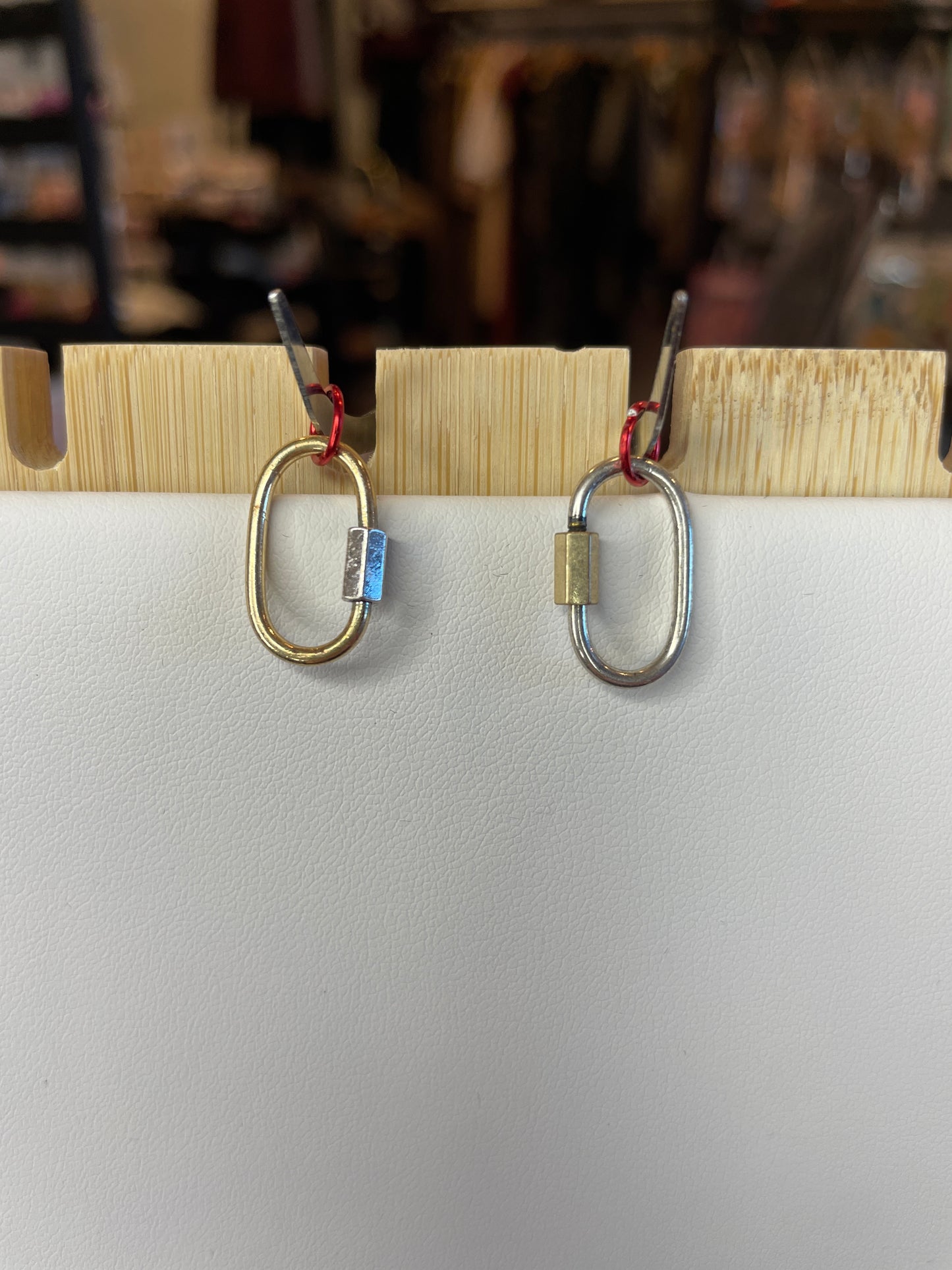 Mini Two-Tone Carabiner Clip Hobby Lobby