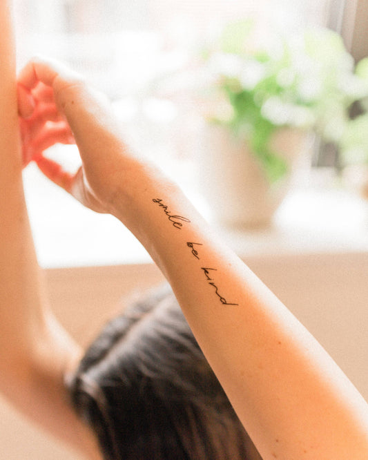 Self Love Temporary Tattoo Pack INKED by Dani