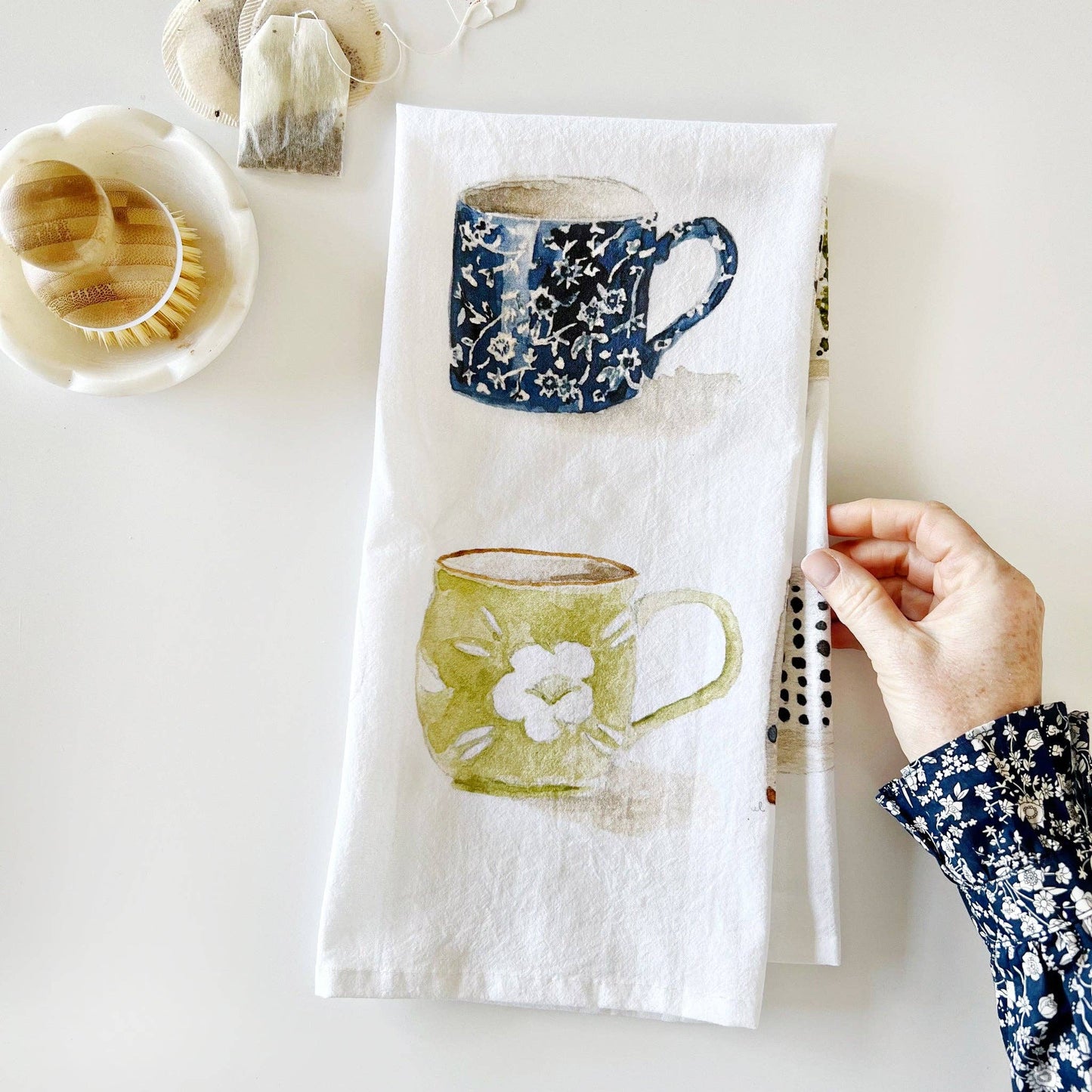 Tea towel - mugs emily lex studio